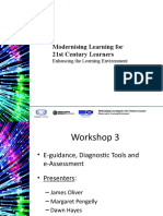 Workshop 3 - E-Guidance, Diagnostic Tools & E-Assessment