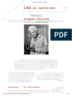 Jacques Derrida - Tímpano