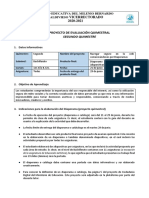 Proyecto de Evaluación Quimestral 1ro Bachillerato