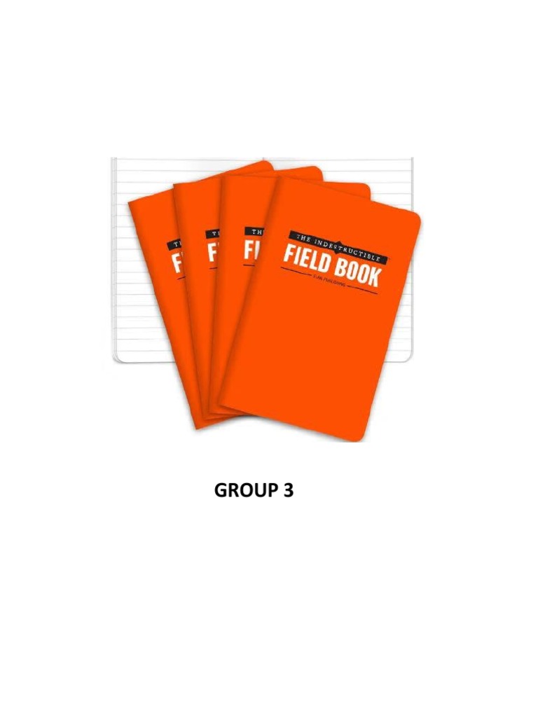 Field Book | PDF