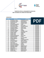 Inscritos Parlamento