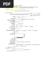 EastWest Bank Credit Card Application Form