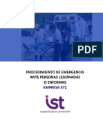 7. PLAN EMERGENCIA PERSONAS LESIONADAS O ENFERMAS IST