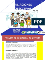 Afiliaciones Colectivas