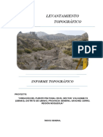 Informe Tecnico Topografico Volcamayo