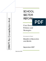School Sector Reform English