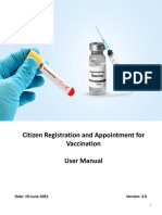 Register and book COVID vaccine appointment