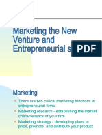 Marketing For New Ventures