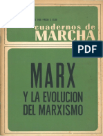 (Cuaderno de Marcha) - Marx y La Evolucion Del Marxismo