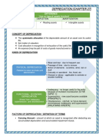 Depreciation (Chapter 27) : - Lies On Type of Assets Involved