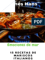 Emociones de Mar - 15 Recetas de Mariscos Italianos (Spanish Edition) - James Hans