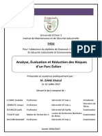 Thèse - Analyse, Évaluation Et Réduction Des Risques D'un Parc Eolien