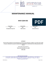 Whd-qsm-002 Maintenance Manual Rev4