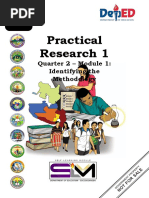 Practical Research 1: Quarter 2 - Module 1: Identifying The Methodology