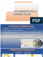 Aprovechamiento de La Energía Solar