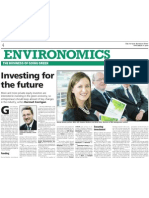 Environomics 2010 Investments