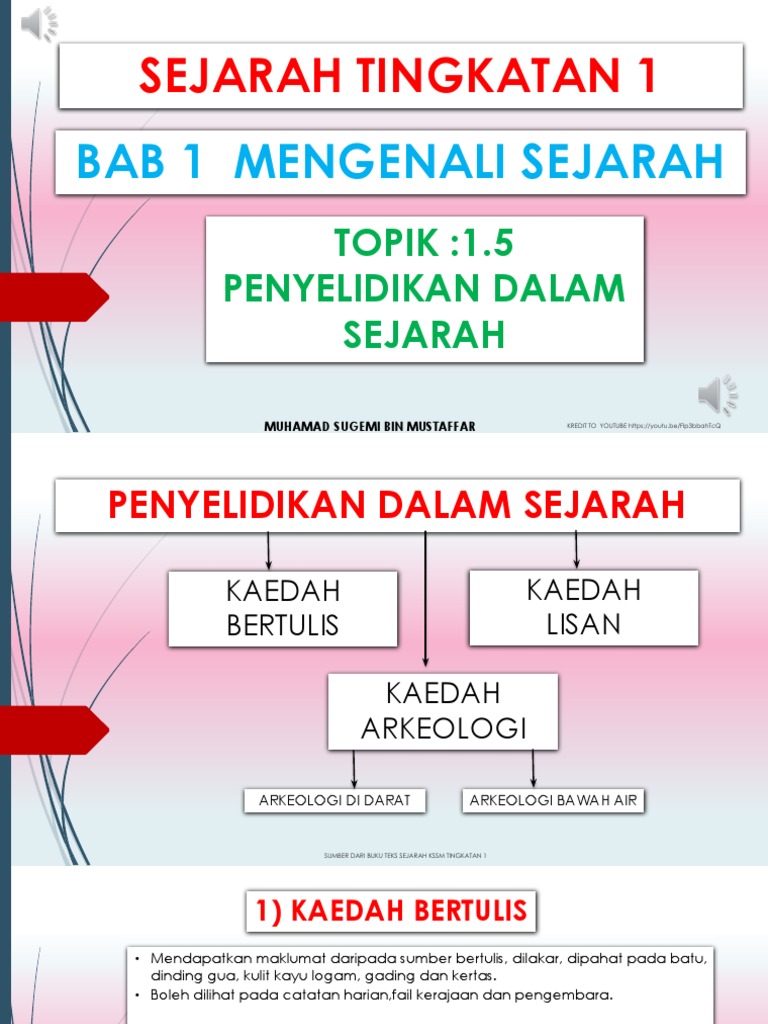 1 5 Penyelidikan Dalasejarah Pdf