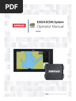 Operator Manual: E5024 ECDIS System