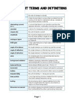 All Definitions For Physics 0625 &0972