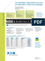 Eaton'S Aeroquip® Matchmate® Global Gh663 Hose Puts The Pressure On Flextral With Its Triple Crown Advantage
