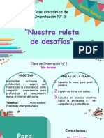 Nuestra ruleta de desafíos