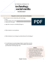 Technology & Social Media Worksheet
