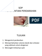 SOP Penghentian Perdarahan