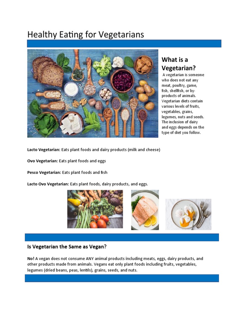 Understanding Vegetarian Diets | PDF | Vegetarianism | Veganism