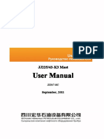 JJ22543-K3 Mast User Manual