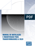 WEG Transform Adores a Oleo Instalacao e Manutencao 751 Manual Portugues Br