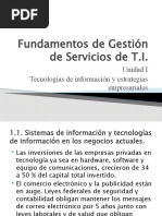 Fundamentos de Gestión de Servicios de TI