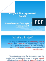 Project Management Lec 01