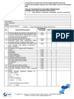 Berita Acara Checklist Sektor Rill Per Maret 2021 LPDB-KUMKM