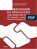 39 Livro O Mediador Na Resolucao 125 3 P