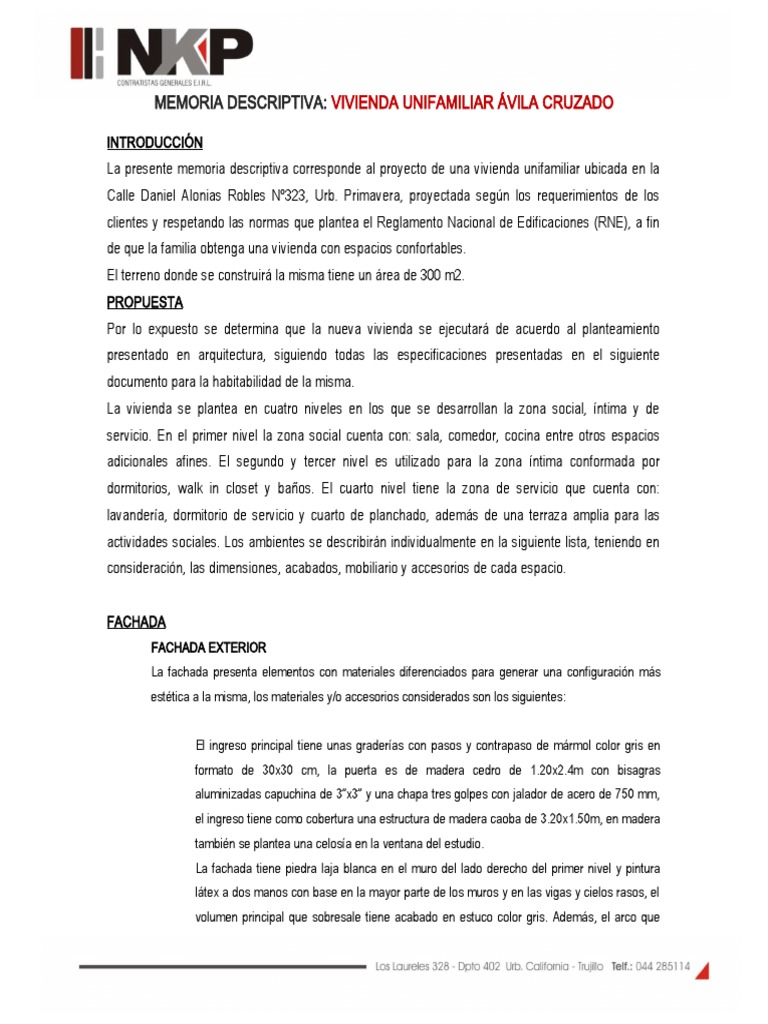 Proyecto de Vivienda Unifamiliar | PDF | Cocina | Ducha