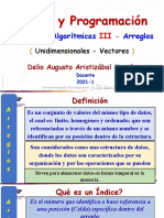 6 Arrays Vectores