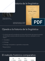 Ojeada A La Historia de La Lingüística