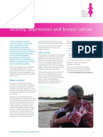 Anxiety, Depression and Breast Cancer