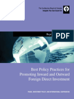 Best Policy Practices For FDI
