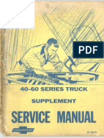 Service Manual: 40-60 Series Truck Supplement