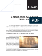 A Bíblia como Palavra de Deus