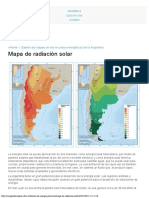 Mapa de Radiación Solar - Energías de Mi País