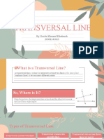 Transversal Line Angles