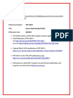 Secure Hash Standard (SHS)