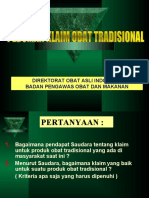 6.Pedoman Klaim Obat Tradisional