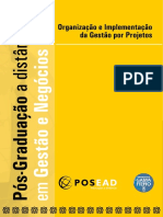 Organizacao e Implementacao Da Gestao de Projetos-Gama Filho