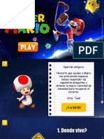 Juego Mario Bros Editable para Comprensión Lectora