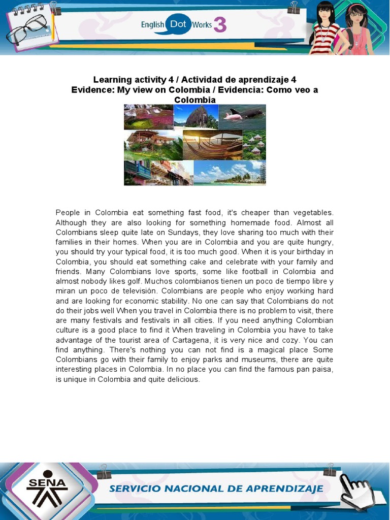 Evidence My View On Colombia | PDF
