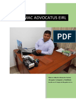 Mac Advocatus Eirl - Presentacion