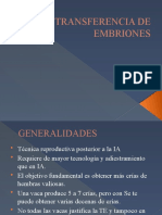 Transferencia de Embriones